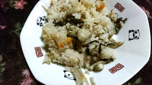 モニター様からのレシピ集「牡蛎の炊き込みご飯」